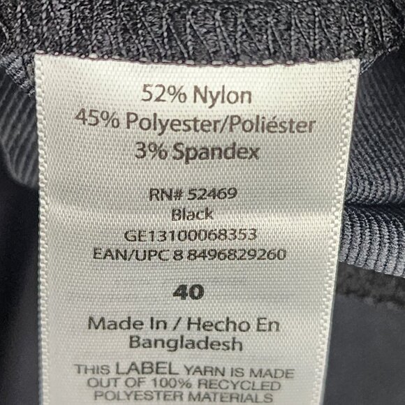 Men's Black George Stretch Shorts 11" Inseam Size 40 - Picture 6 of 13